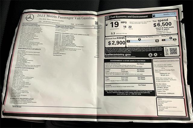 new 2023 Mercedes-Benz Metris car, priced at $59,394