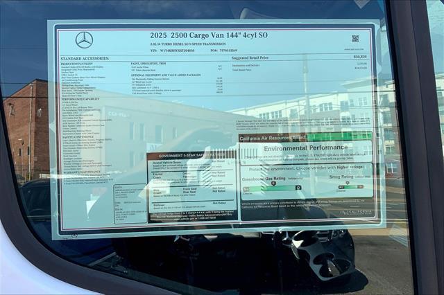 new 2025 Mercedes-Benz Sprinter 2500 car, priced at $54,576