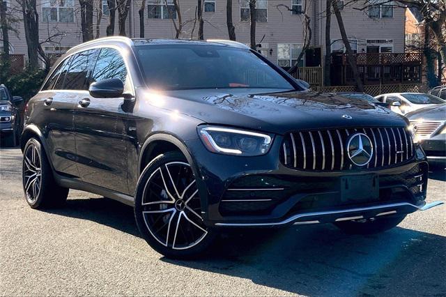 used 2022 Mercedes-Benz AMG GLC 43 car, priced at $49,894