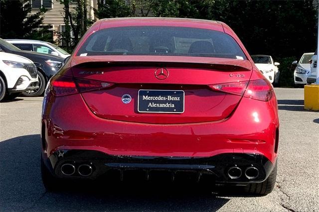 new 2024 Mercedes-Benz AMG C 43 car, priced at $77,915