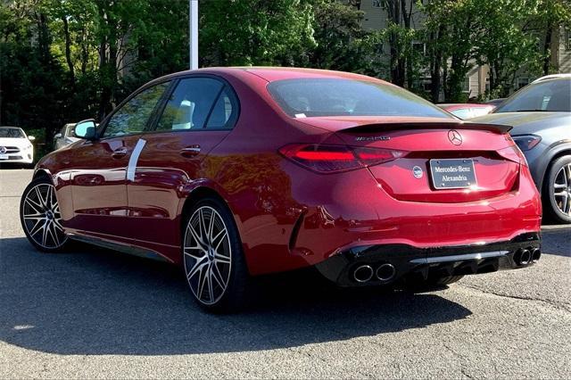 new 2024 Mercedes-Benz AMG C 43 car, priced at $77,915