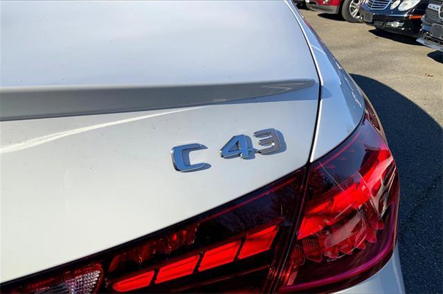 new 2025 Mercedes-Benz AMG C 43 car, priced at $76,465