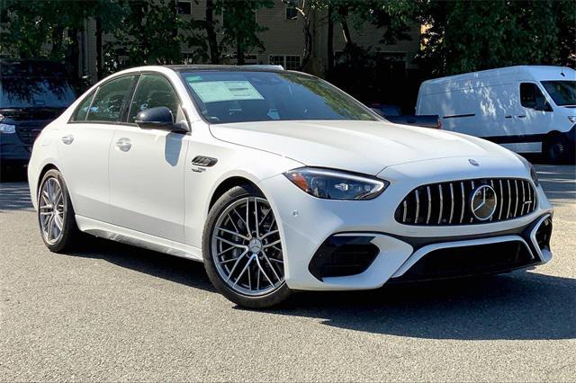 new 2024 Mercedes-Benz AMG C 63 car, priced at $94,625