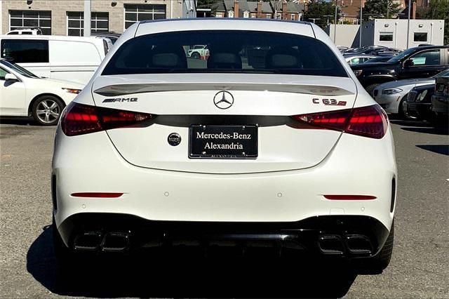 new 2024 Mercedes-Benz AMG C 63 car, priced at $94,625