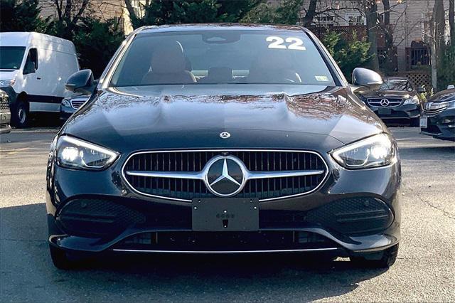 used 2022 Mercedes-Benz C-Class car, priced at $34,992