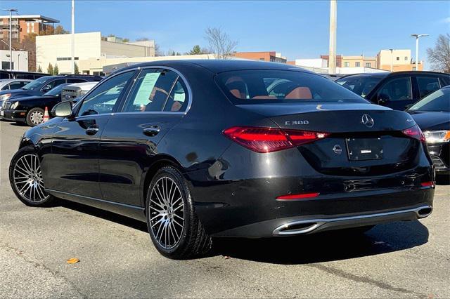 used 2022 Mercedes-Benz C-Class car, priced at $34,992