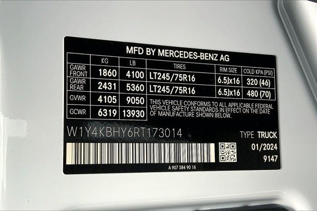 new 2024 Mercedes-Benz Sprinter 2500 car, priced at $61,730