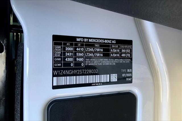 new 2025 Mercedes-Benz Sprinter 2500 car, priced at $77,460