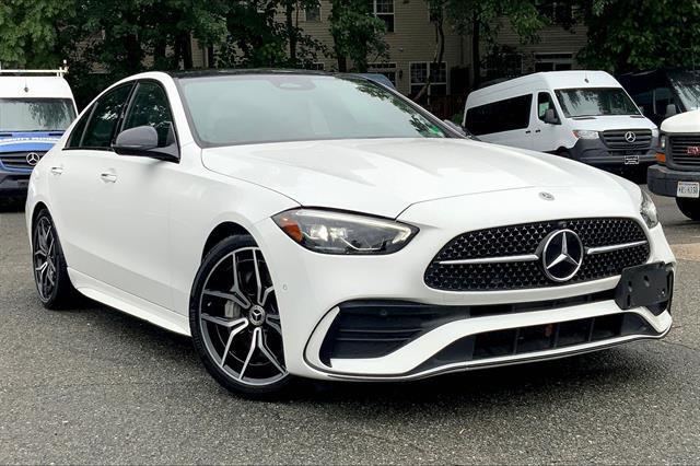 used 2022 Mercedes-Benz C-Class car, priced at $38,891
