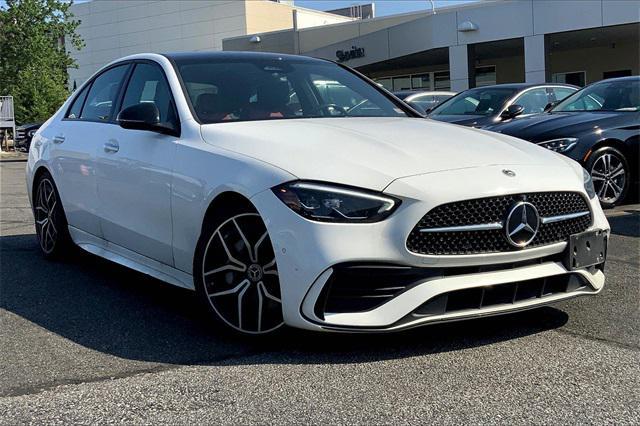 used 2022 Mercedes-Benz C-Class car, priced at $38,891