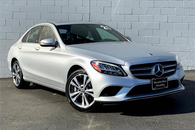 used 2021 Mercedes-Benz C-Class car, priced at $27,991