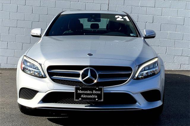 used 2021 Mercedes-Benz C-Class car, priced at $27,991