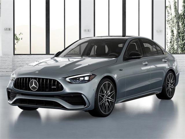new 2025 Mercedes-Benz AMG C 43 car, priced at $74,540