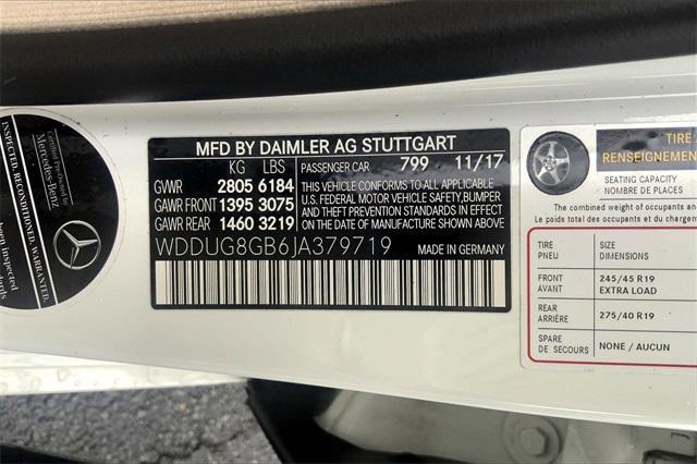 used 2018 Mercedes-Benz S-Class car, priced at $43,871