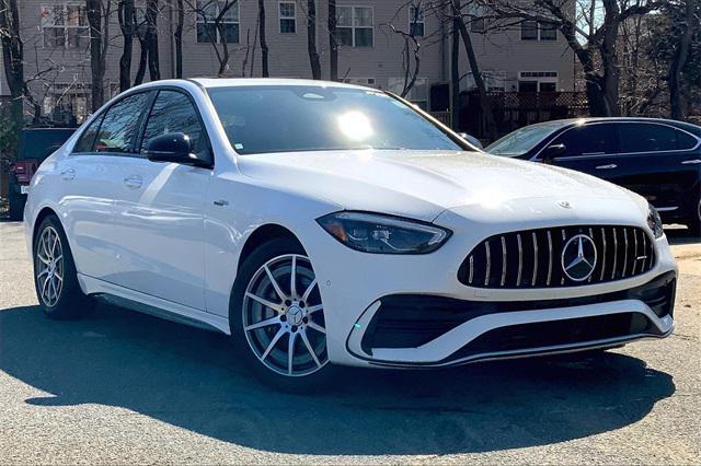 used 2023 Mercedes-Benz AMG C 43 car, priced at $50,895