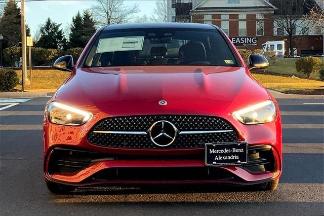 new 2024 Mercedes-Benz C-Class car, priced at $65,825