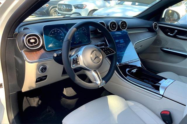 new 2025 Mercedes-Benz C-Class car, priced at $53,795