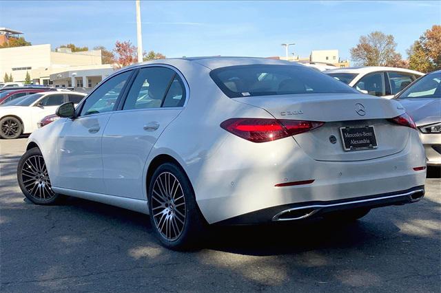 new 2025 Mercedes-Benz C-Class car, priced at $53,795