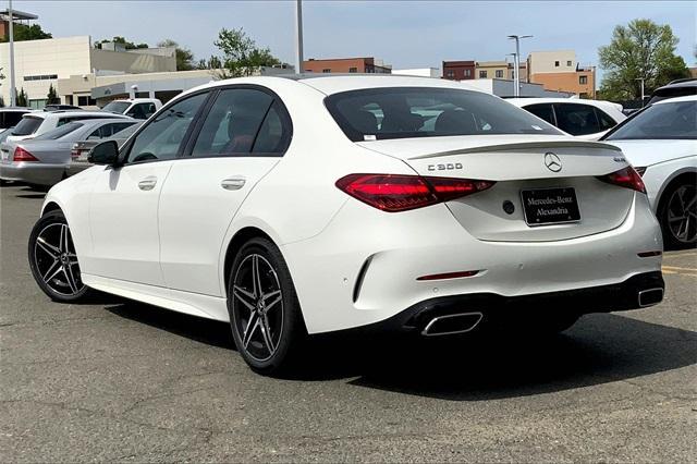 new 2024 Mercedes-Benz C-Class car, priced at $63,475