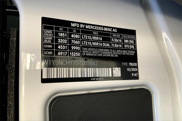 new 2025 Mercedes-Benz Sprinter 3500 car, priced at $71,914