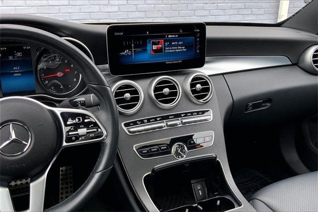 used 2020 Mercedes-Benz C-Class car, priced at $30,995