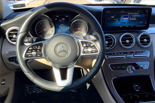 used 2020 Mercedes-Benz C-Class car, priced at $27,689