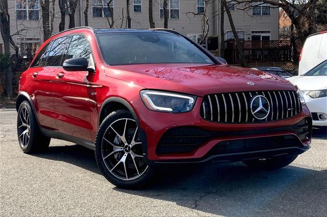 used 2022 Mercedes-Benz AMG GLC 43 car, priced at $49,877