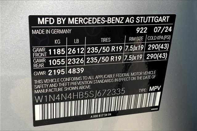 new 2025 Mercedes-Benz GLA 250 car, priced at $55,540