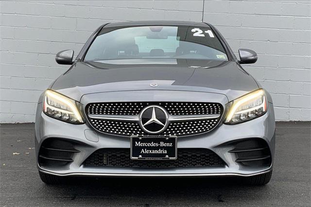 used 2021 Mercedes-Benz C-Class car, priced at $29,981