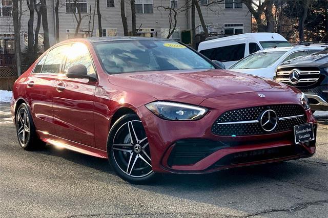 used 2024 Mercedes-Benz C-Class car, priced at $45,995