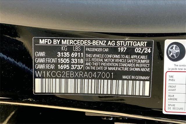 new 2024 Mercedes-Benz EQS 450 car, priced at $110,335