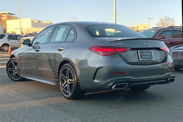 used 2024 Mercedes-Benz C-Class car, priced at $54,495