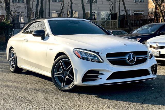 used 2019 Mercedes-Benz AMG C 43 car, priced at $39,987