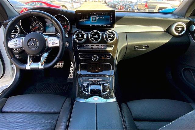 used 2019 Mercedes-Benz AMG C 43 car, priced at $39,987