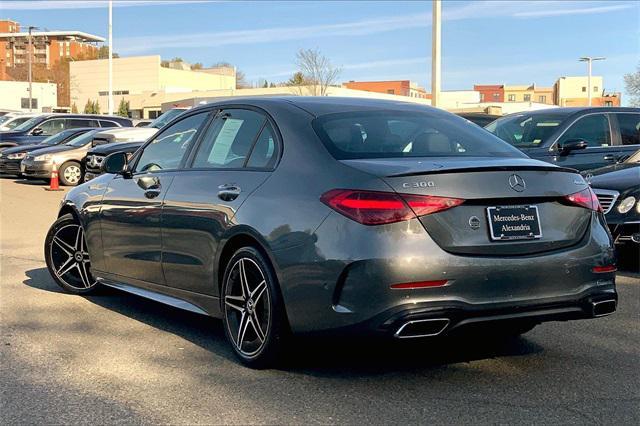 used 2024 Mercedes-Benz C-Class car, priced at $51,995