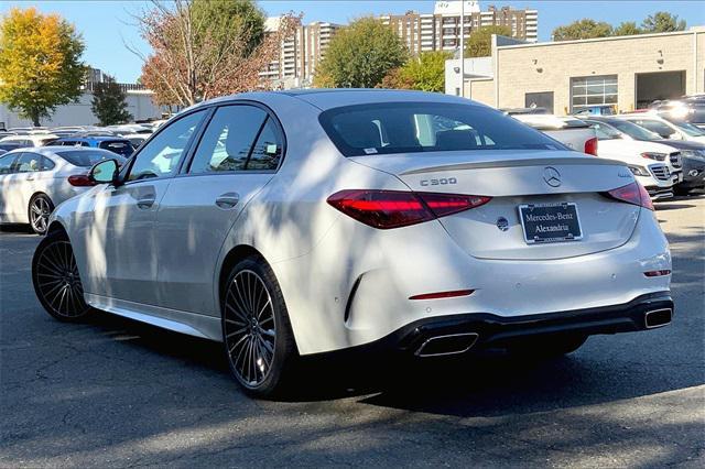 new 2025 Mercedes-Benz C-Class car, priced at $61,395