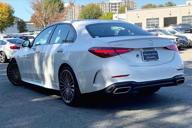 new 2025 Mercedes-Benz C-Class car, priced at $63,625