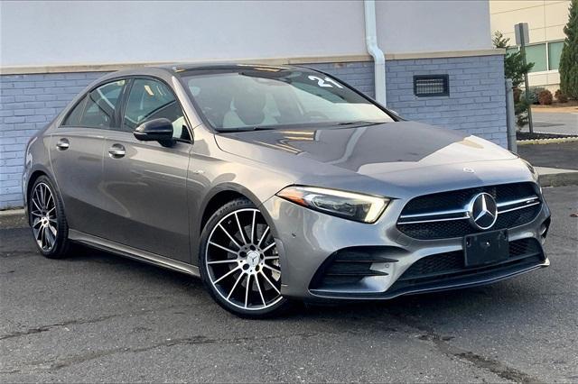 used 2021 Mercedes-Benz AMG A 35 car, priced at $35,995