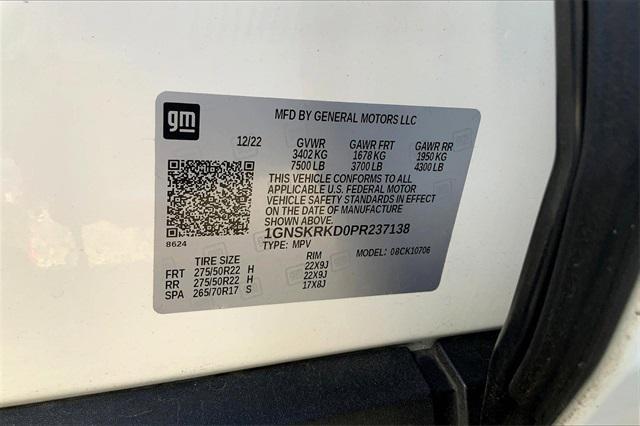 used 2023 Chevrolet Tahoe car, priced at $60,386