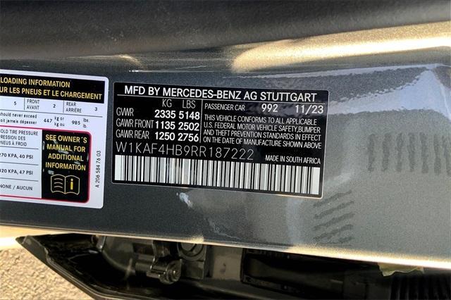 new 2024 Mercedes-Benz C-Class car, priced at $63,295