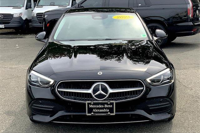 used 2025 Mercedes-Benz C-Class car, priced at $45,376