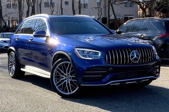 used 2020 Mercedes-Benz AMG GLC 43 car, priced at $45,995