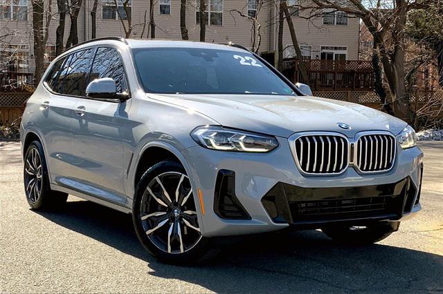 used 2022 BMW X3 car, priced at $34,381