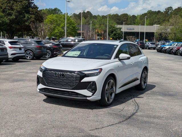 new 2025 Audi Q4 e-tron car, priced at $61,654