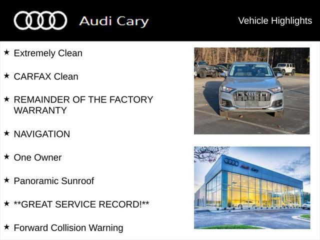 used 2022 Audi Q7 car, priced at $37,450