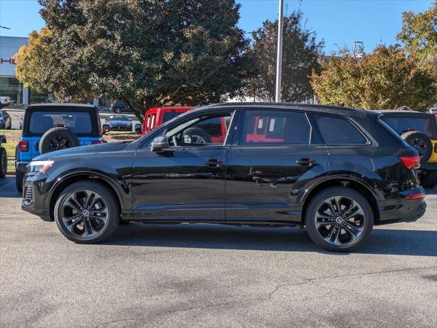 new 2025 Audi Q7 car, priced at $74,322