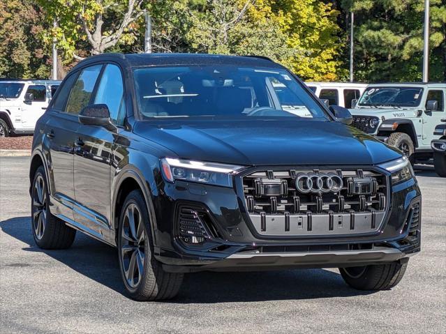 new 2025 Audi Q7 car, priced at $74,322