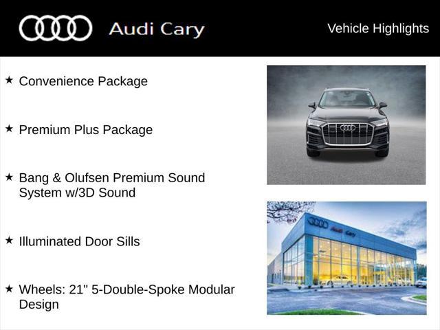 used 2023 Audi Q7 car, priced at $41,750