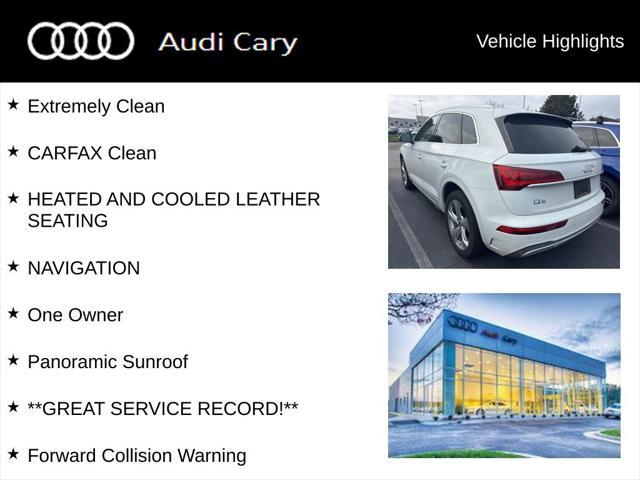 used 2021 Audi Q5 car, priced at $27,950