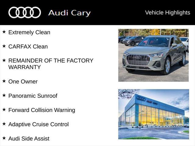 used 2024 Audi Q3 car, priced at $40,950